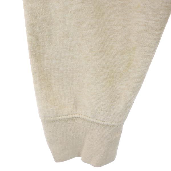 The North Face Outdoors Long Sleeve Sweatshirts L Beige Back Brushed Men's Used