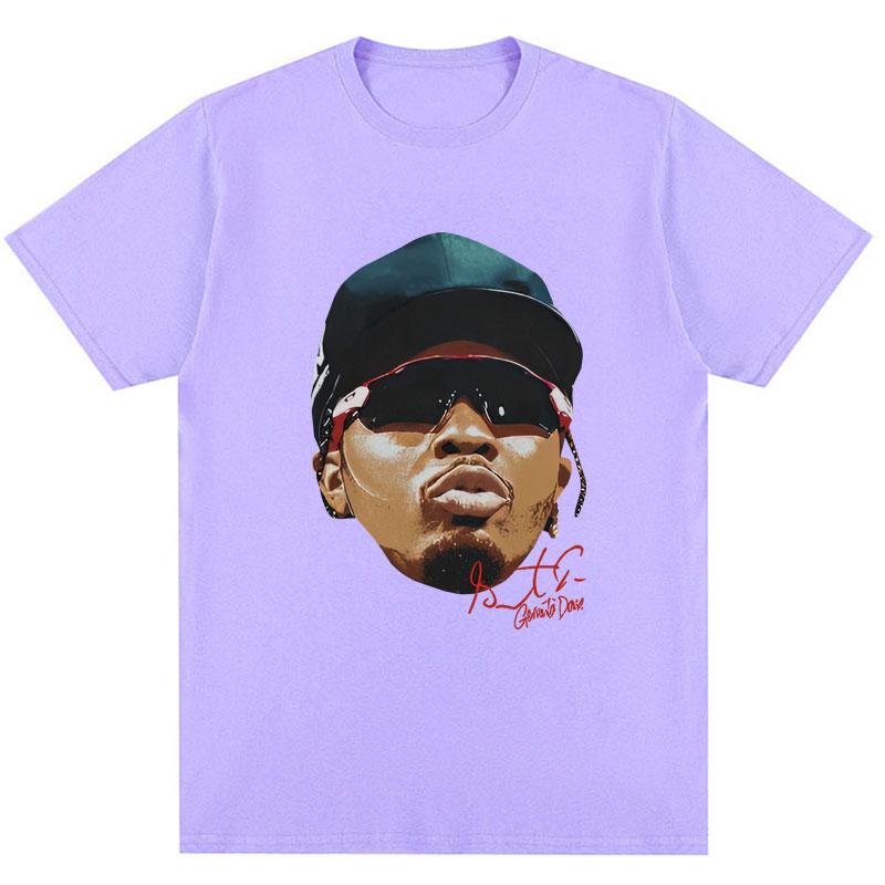 Tank Gervonta Davis Face Graphic T-shirt Vintage Sport Boxing T Shirts 100% Cotton Oversized Summer Tee Shirts Streetwear Male