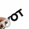 3D Black Silver Car Trunk Tail Sticker Emblem Badge Decals Decoration For Toyota Corolla Camry Yaris Chr Auris RAV4 Hilux Logo