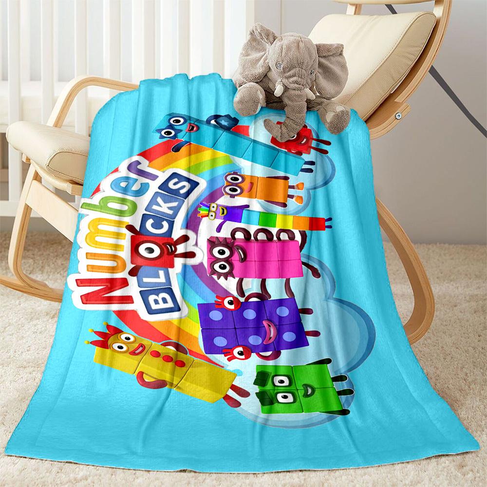Numberblocks Blanket Comfortable Perfect for Sofa Bed Couch for All Occasions Stylish Decor Ideal Gift For Birthday Valentine'S Day