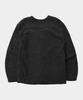 Placestudioman Basic V-Neck Soft Hairy Layered Classic Knit Cardigan Jacket [Charcoal]