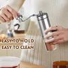 Coffee Grinder Manual Hand Coffee Bean Grinder Mini Coffee Hand Grinder Portable with Adjustable Grind Size  for Home Travel Office