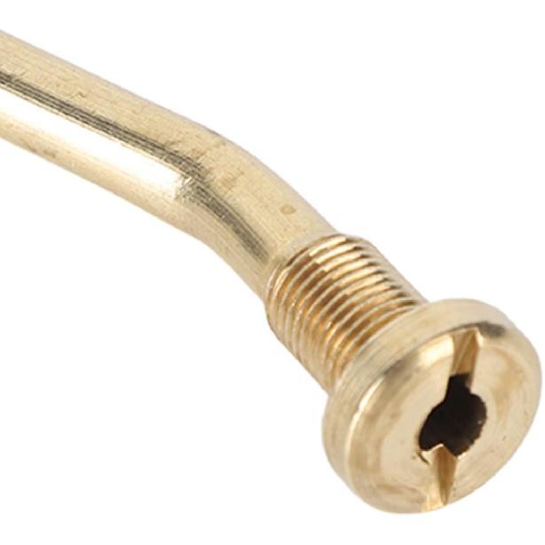 Tire Valve Stems, 20pcs Extension Copper Tire Inflator Nozzle Tire Valve Stem Tool for Light and Heavy Trucks, Trailers, Rvs and Recreational