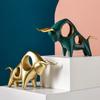 Resin Handicrafts Creative Bullfighting Ornament, Entrance Decoration, Nordic Light Luxury Decoration