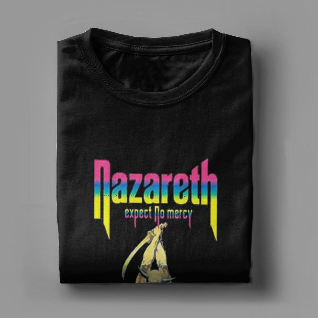 Camisetas de Hombre Banda Nazareth Novedad Camisetas de Algodón Camisetas de Manga Corta Cuello Redondo Tops Nueva Llegada