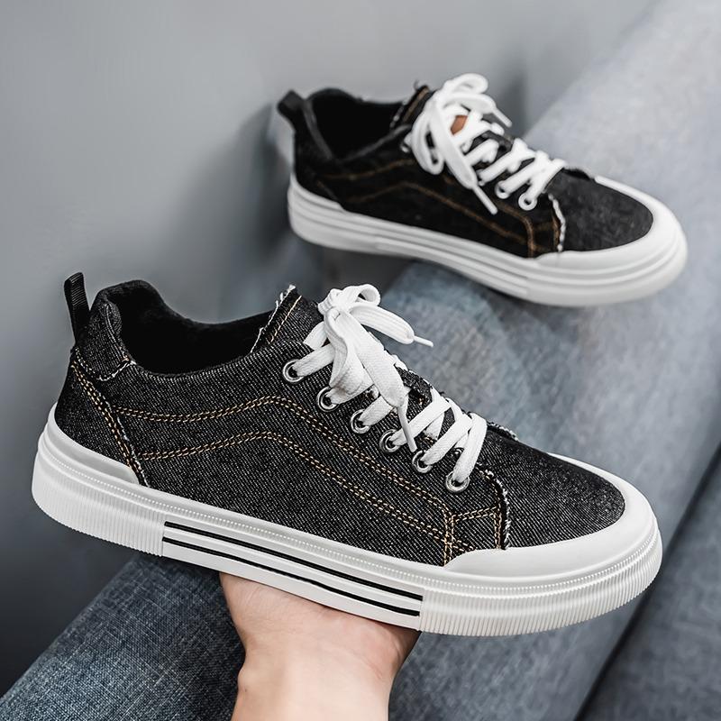 Personalized Spring And Autumn New Men'S Shoes, Korean Style Fashionable Large Size Low-Top Casual Shoes,, Versatile Sneakers