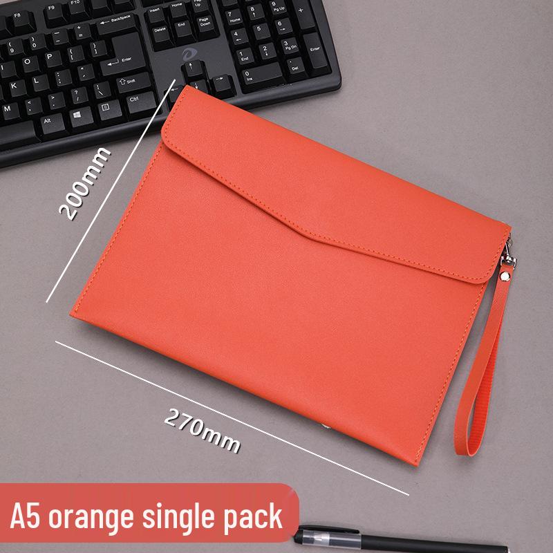 Leather A4/A5 Handle Briefcase & File Bag with Logo Printing Option