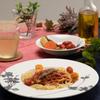 NARUMI Plate, Black Plant Design, 25cm Rim, Soup Plate, Microwave Safe, Made in Japan, 51230-5239
