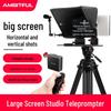 Ambitful T16 Large Screen Teleprompter for DSLR Camera and Mobile Live Broadcast