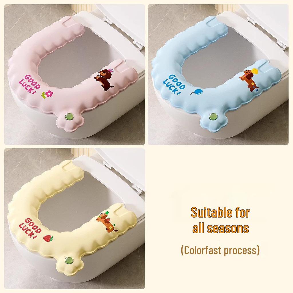 New Arrival: Universal Fragrant Waterproof Toilet Seat Cushion - 2025 Design