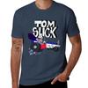 Tribute to Jay Ward Cartoons Tom Slick in the Thunderbolt Grease Slapper with Logotype TShirt