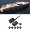 6 Way Blade Fuses Holder Box, Relays Box with Spades Terminals and Wiring Harness 4Pin 12V 40A Relays for Car Truck
