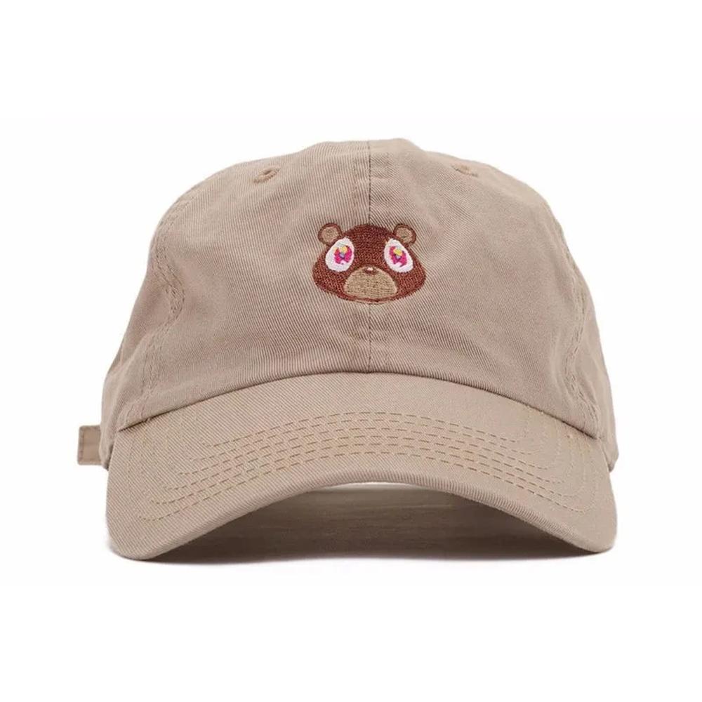 Kanye West Ye Bear Dad Hat Cartoon Little Bear Embroidery Baseball Cap Snapback Unisex Summer Outdoor Leisure Caps