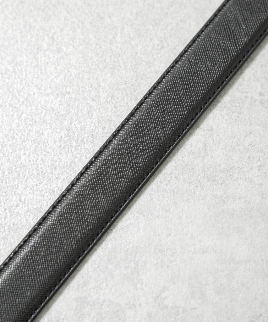 [Nano Universe] Split Leather Reversible Belt for Men, Size F 360, Pattern 1, 668-5250205