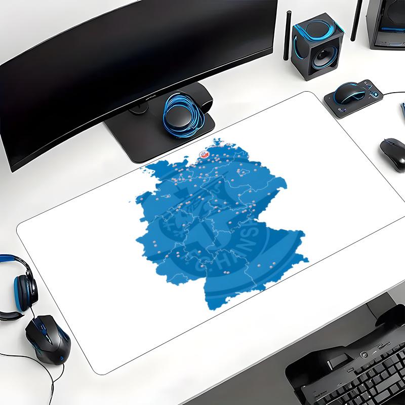 FC Hansa Rostock (1) Mouse pad With A Non Slip Rubber Base Perfect For Home Office Use And An Ideal Gift For Gamers