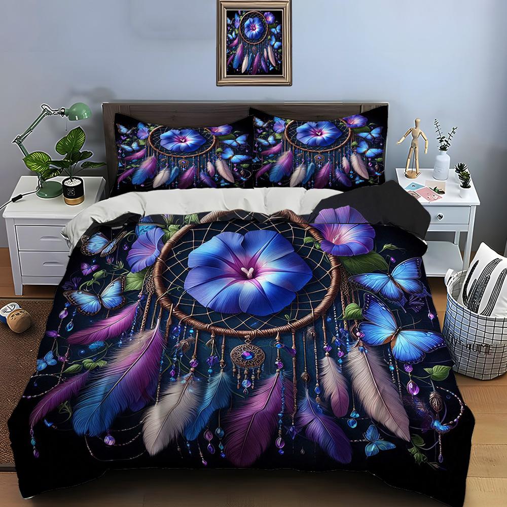 10 Sizes Fantasy Dream Catcher Print Bedding Set Duvet Cover 1 Duvet Cover 2 Pillowcases Adult And Kids Bedding Set Luxury