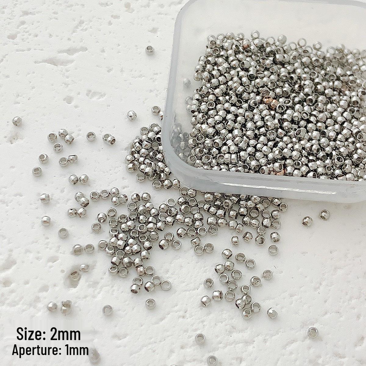 

Позолоченная 18K бусина-стопор с сохранением цвета для изготовления украшений своими руками - концевик для стального тросика браслета и ожерелья.