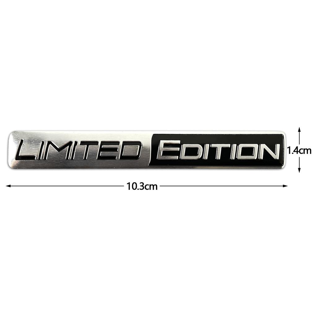 Set Limited Edition Styling Badge Motorcycle Stickers Decor Moto Auto Car Body Fuel Tank Rear Box Fender Decals Accessories