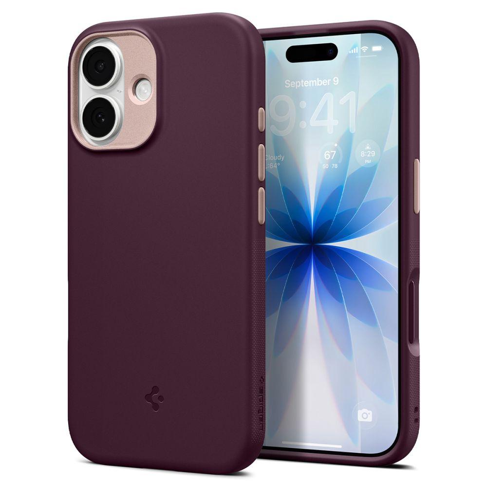 Etui case pokrowiec na iPhone 17 MagSafe Nano Pop Mag - bordowe