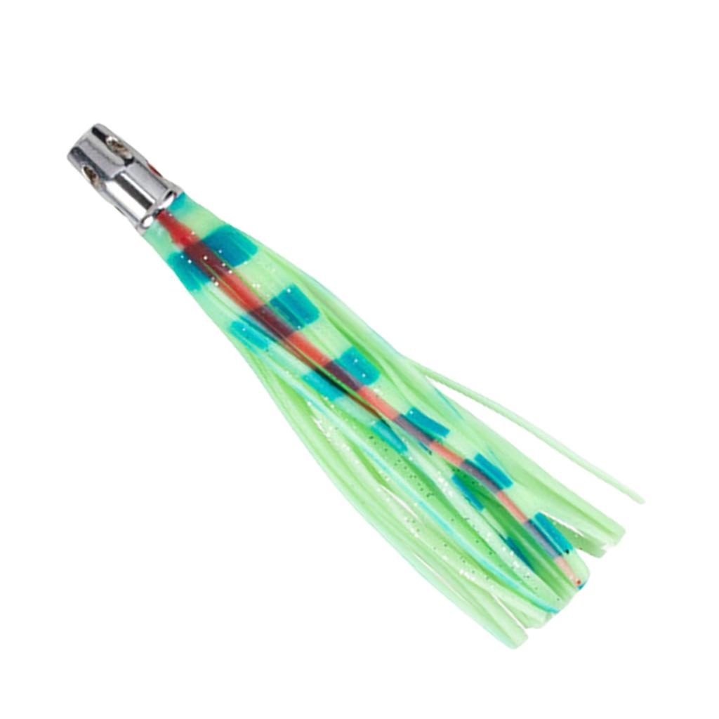 Copper Head Octopuses Squid Skirt Baits Seawater Fishing Lures Octopuses Squid Skirt Trolling Lures Octopuses Baits
