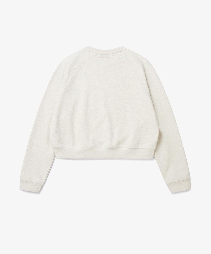 Holluba Basic Logo Sweatshirt W Oatmeal