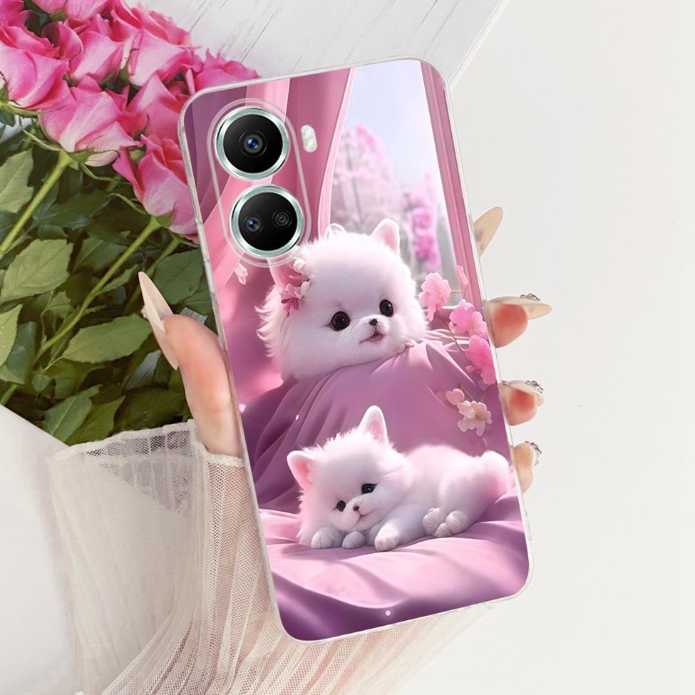 Clear Casing For Huawei Nova 10SE BNE-LX1 BNE-LX3 BNE-AL00 Cover For Huawei Nova 10 SE Case Fashion Butterfly Funny Cute Painted