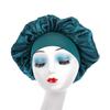 Wide Brim Satin Nightcap: High Elasticity Anti-Frizz Silk Chemotherapy Hat for Hair Care