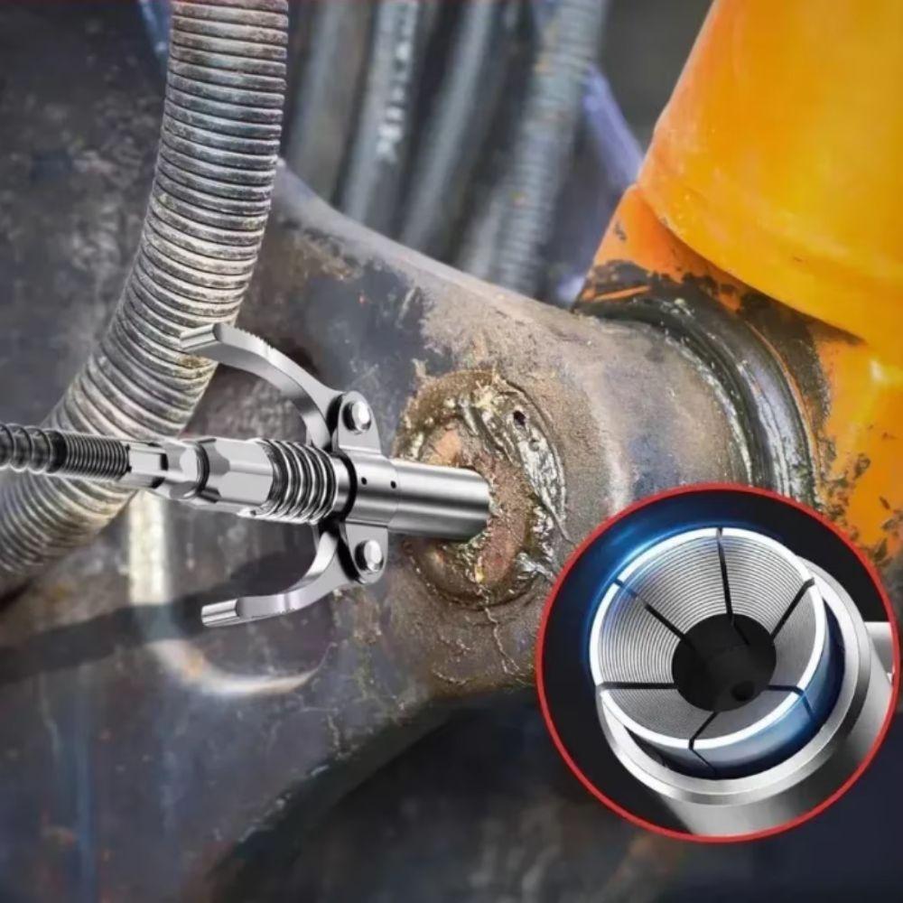 Portable Grease Tool Aluminum Zinc Zinc Alloy Grease Injector Precision Lubrication
