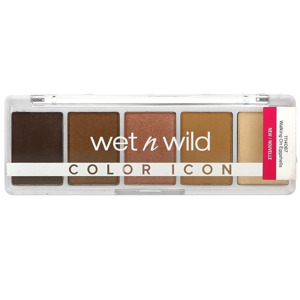 Wet n Wild Color Icon 5-Pan Eyeshadow Palette - Walking on Eggshells, 6g (0.21oz)