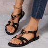 Flache Schuhe, Damenschuhe, Sandalen, Hausschuhe