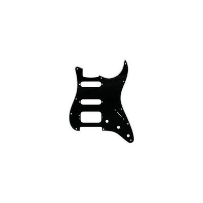 Fender Stratocaster H S S Pickguard 11-Hole Mount Black 3-Ply