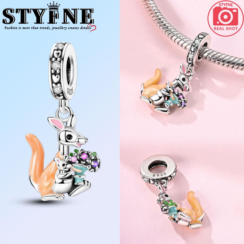 Copper Tyrannosaurus Rex Dinosaur Lion Tiger Elephant Animal Charms Beads Fit Original Bracelets Diy Jewelry