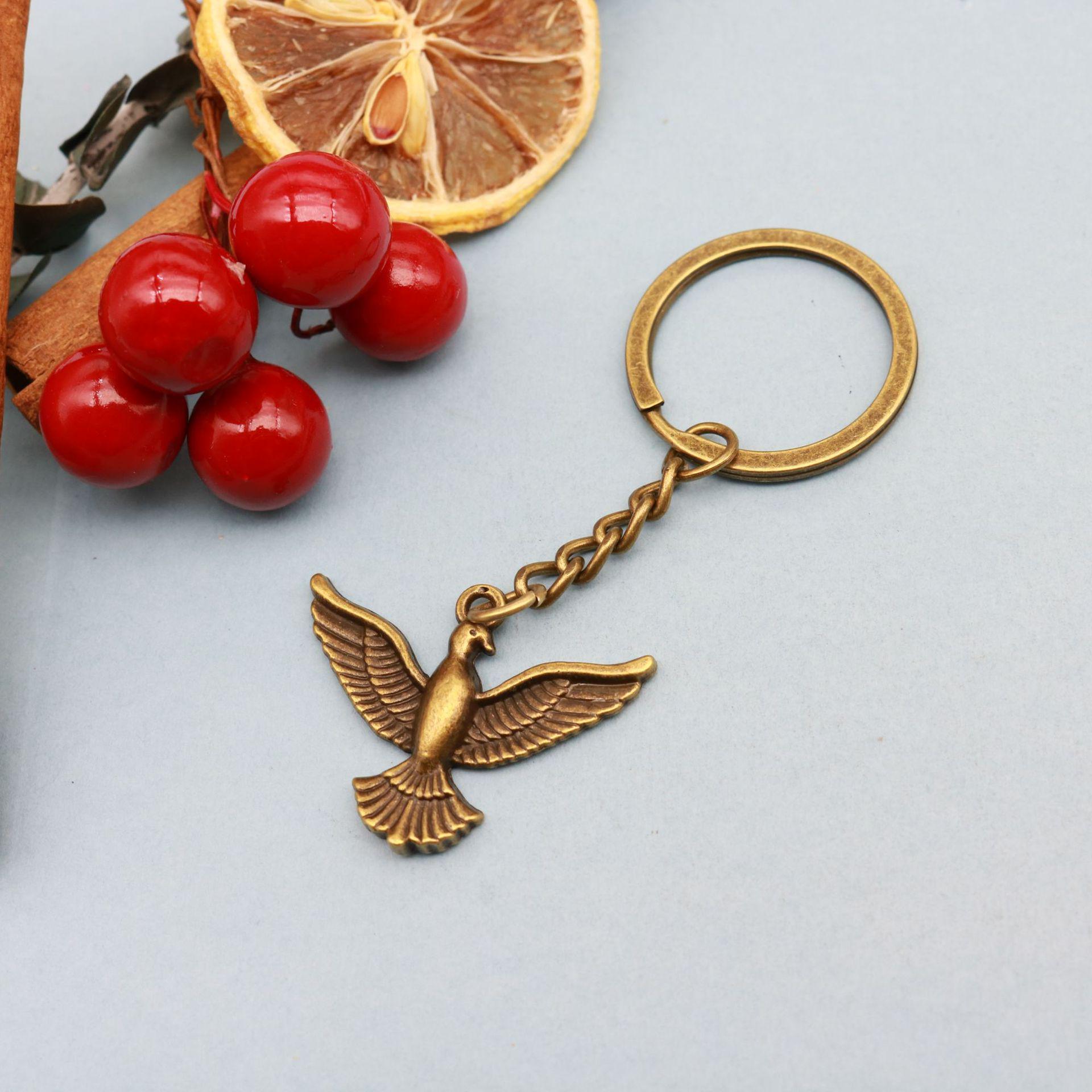 Simple Eagle Keychain Pendant