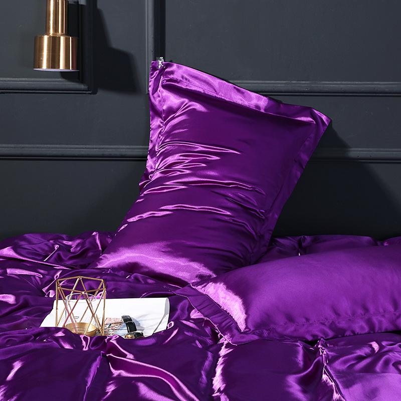 Charm Momme Anti-wrinkle Soft Protect Hair Skin Pillowcase Skin-friendly 48cm*74cm Silk Pillow Case PillowCase Luxury 100% Mulberry Silk For Bed