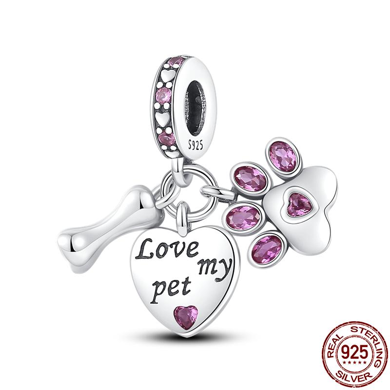 100% Copper Dreamcatcher Series Charm Fit Original 3Mm Bracelet Diy Beads For Women Birthday Fine Jewelry Gift