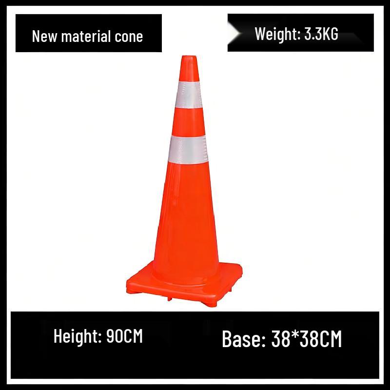 Brangdy PVC Reflective Safety Traffic Cone