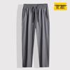 Dibenze Men's Plus Size Summer Casual Pants