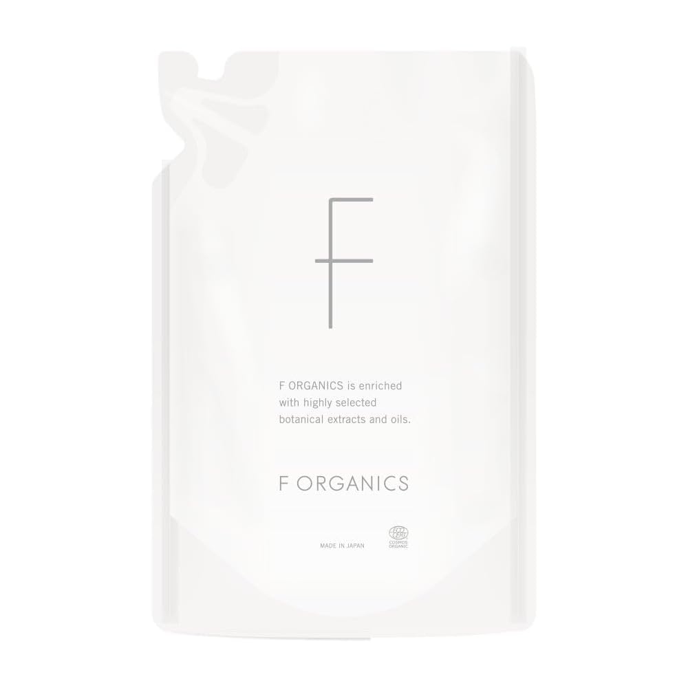 F organics Deep Moisture Milk Refill, 110mL, Moisturizing Emulsion, COSMOS ORGANIC Certified