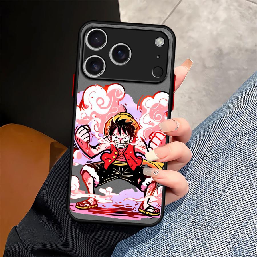 Funda Back Phone Cover Case for iPhone 17 Pro Max 14 11 16 Plus 12 15 13 Mini 7 8 SE XS XR Air Cartoon O-One Pieces