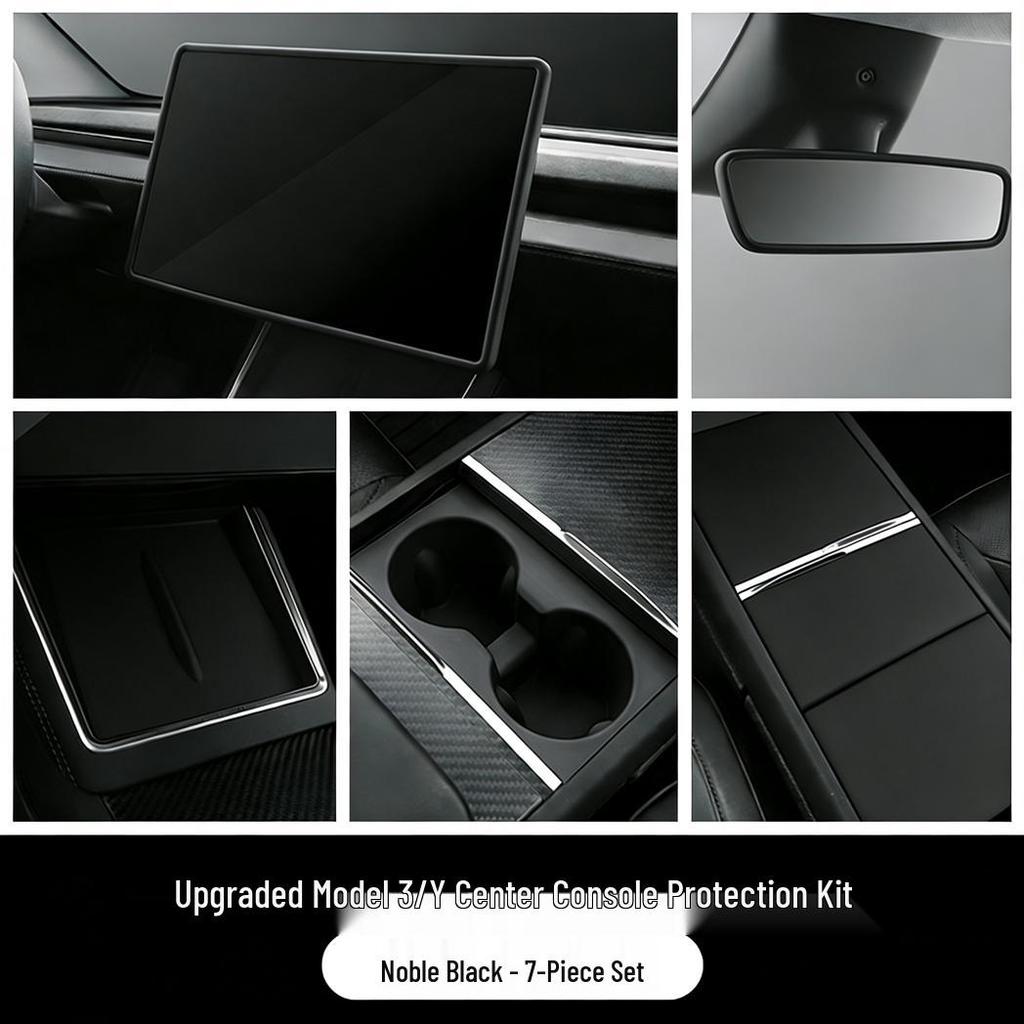 Tesla Model Y/3 Refresh Center Console Wireless Charger Silicone Pad