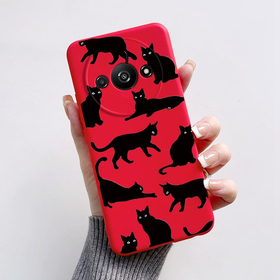 Astronaut Case For Xiaomi Redmi A3 Phone Case Etui Redmi A3 global version Cover Soft Silicone Redmi A3 A 3 RedmiA3 Funda Pouch