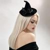 Skull Spider Witch Hat Hair Clip Gothic Style Witch Hairpins Halloween Hair Clip  Halloween Party