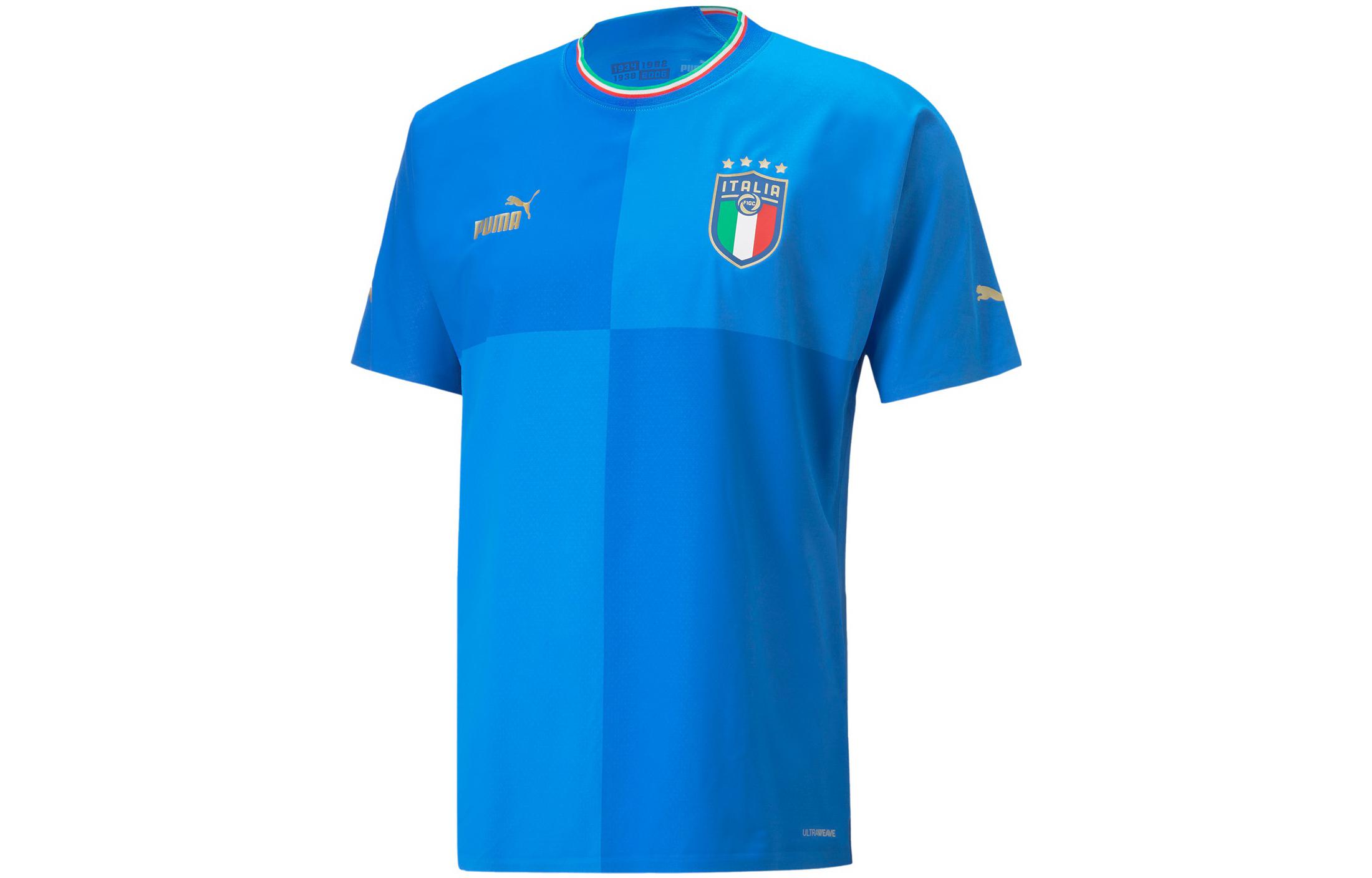 PUMA Soccer Jerseys Men s Blue Moderate Straight Fit 765671-01 S