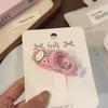 Hello Kitty Duckbill Hair Clips Creative Pink Diamond Slippers Hair Clips Women'S Luxury Side Clip Hair Accories Hairpins