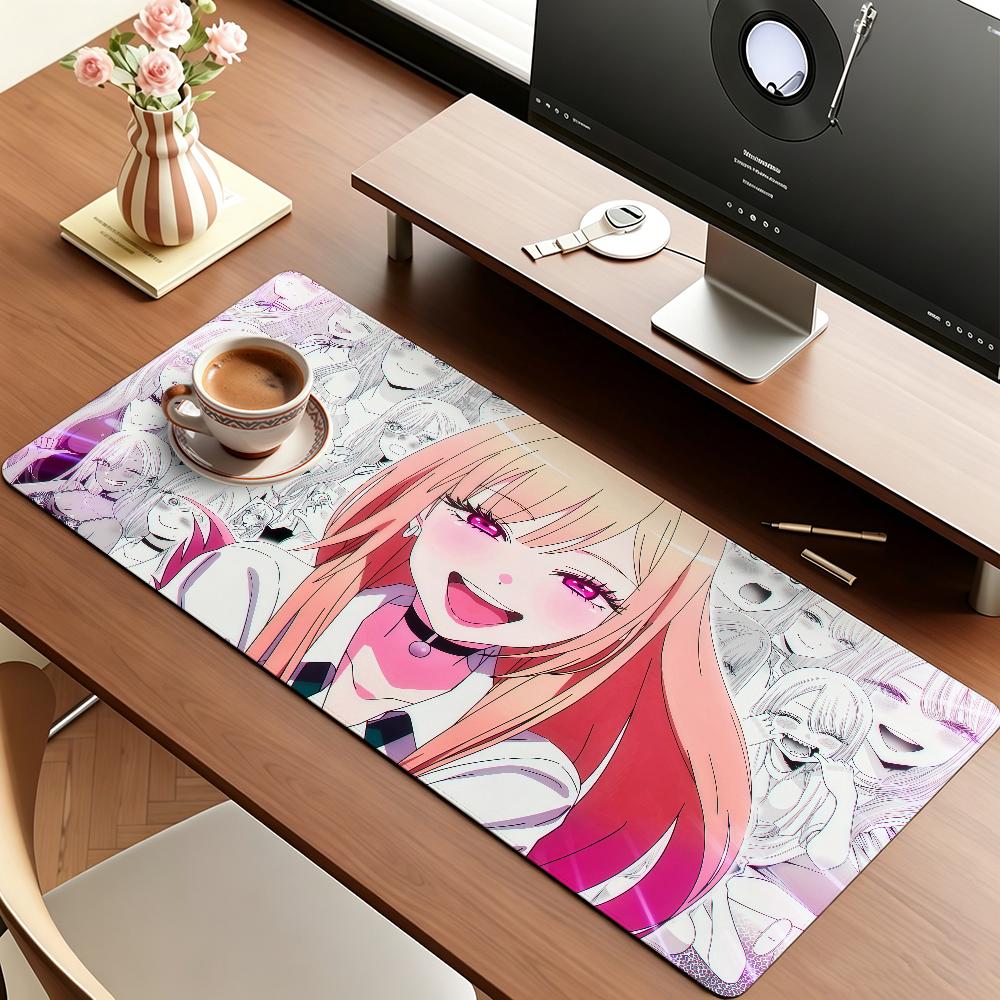 Tappetino per Mouse Anime Marin Kitagawa per Ufficio, Gaming e Tastiere Antiscivolo Grande Impermeabile