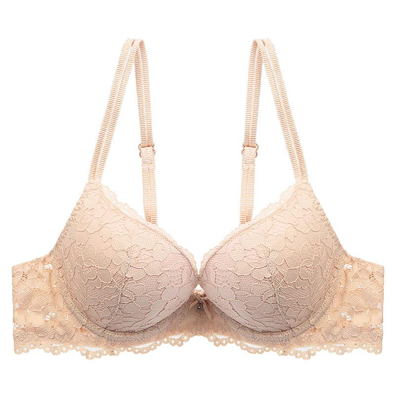 Sexy Underwear Women's Small Breasts Show Big, Gather Lace Underwear, Close Secondary Breasts, Anti-sagging Upper Support Bra Cover