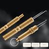 Retractable Fishing Hooks Extractor Hook Puller Fish Line Knotter Tool Fishing Hook Separator Aluminum Fish Line Remover
