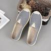 Women's Fashion Spring Summer Casual Flat Shoes Round Toe Loafers Shoes Fisherman Boat Shoes Women Lazy Hemp Rope Weave Shoes