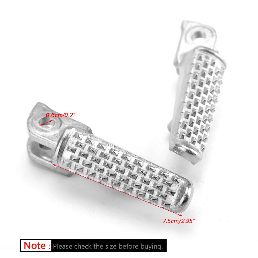 Front Foot Peg Footrest For Honda CB1000R CBR 600 1000 RR VTR1000 VTR1000S