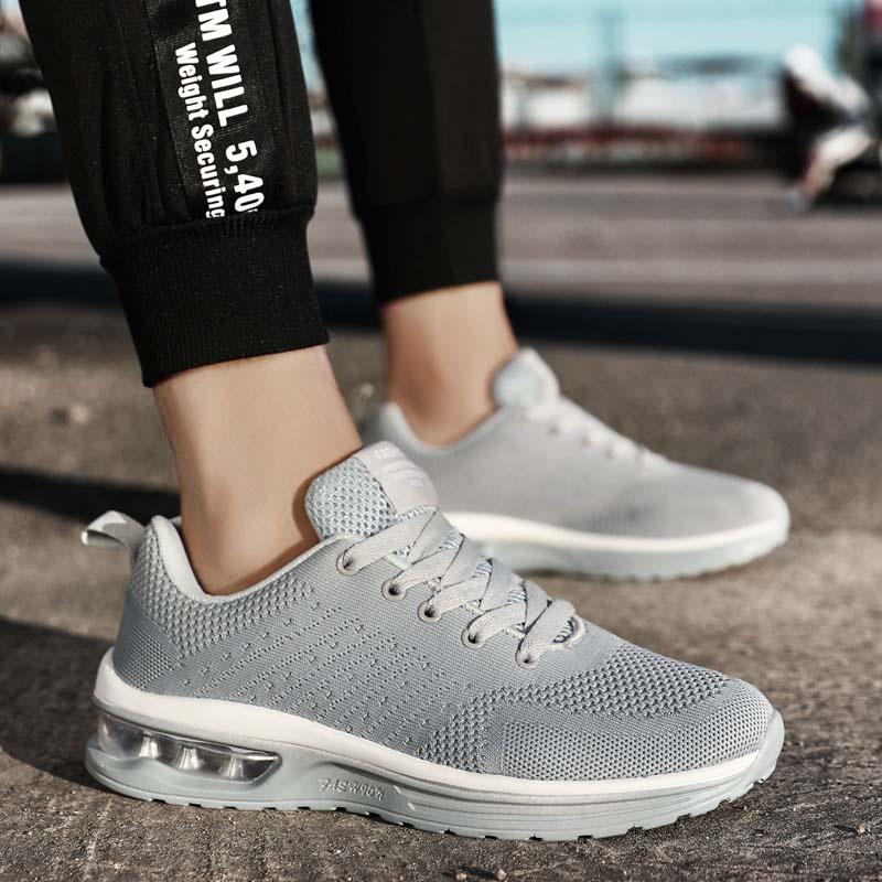 Women Men Sports Shoes Unisex Fashion Running Shoes Lovers Shoes Comfortable Breathable Mesh Shoes